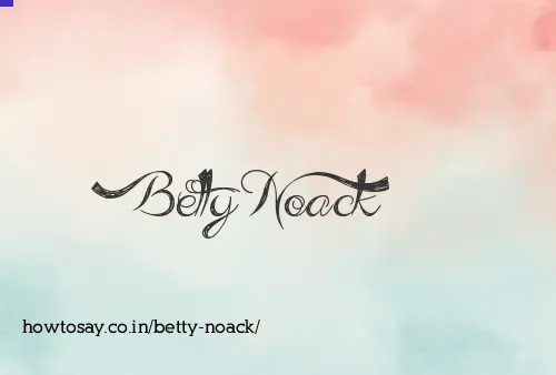 Betty Noack
