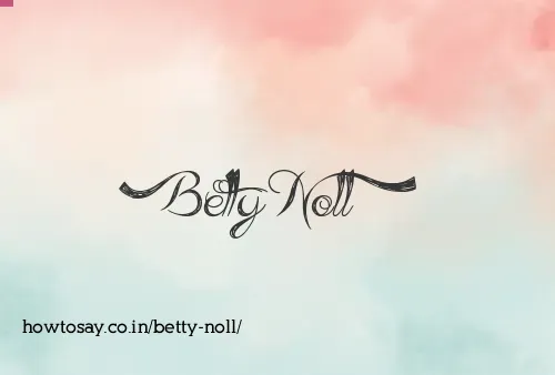 Betty Noll