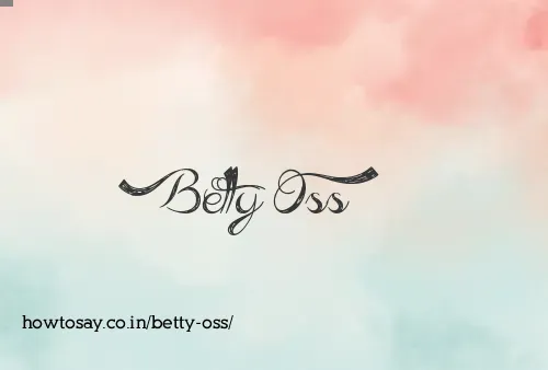 Betty Oss
