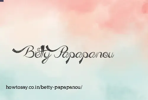 Betty Papapanou