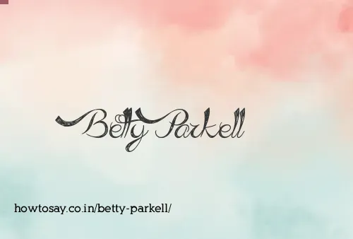 Betty Parkell