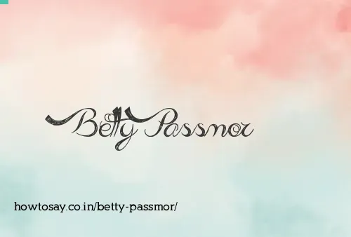 Betty Passmor