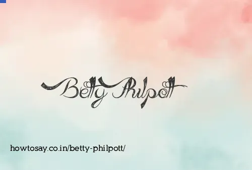 Betty Philpott