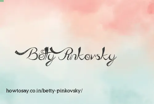 Betty Pinkovsky