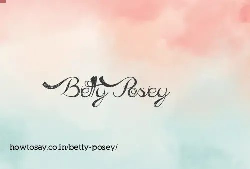 Betty Posey