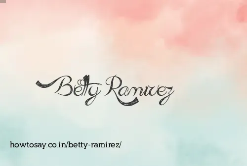 Betty Ramirez