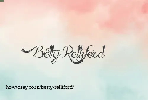 Betty Relliford