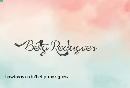 Betty Rodrigues