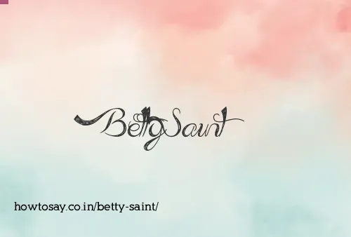 Betty Saint