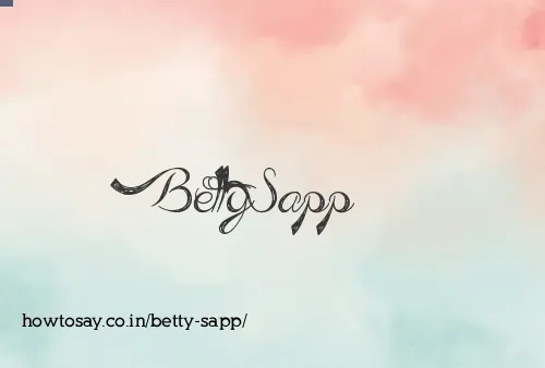 Betty Sapp