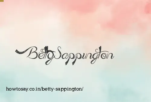 Betty Sappington