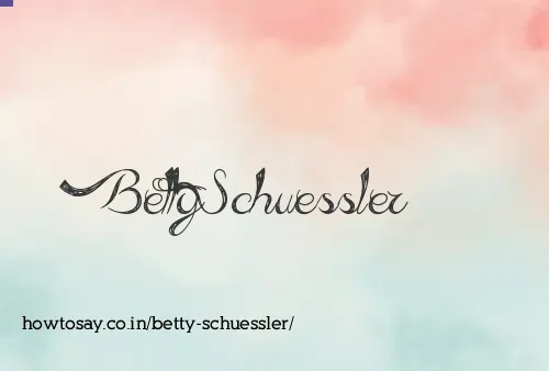 Betty Schuessler