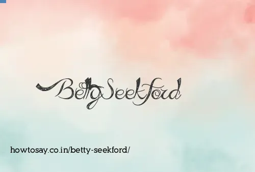 Betty Seekford