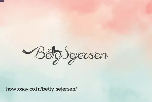 Betty Sejersen