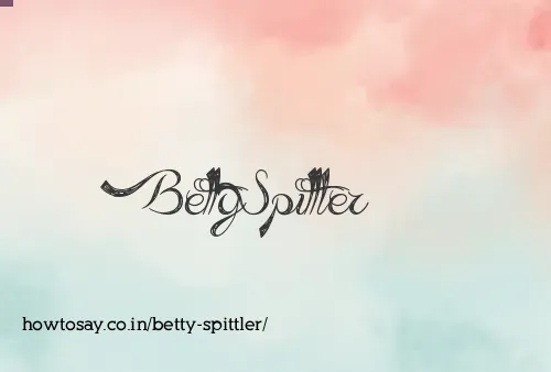 Betty Spittler