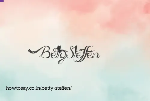 Betty Steffen