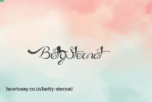 Betty Sternat