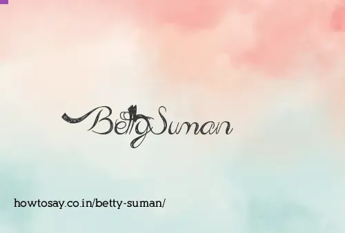 Betty Suman