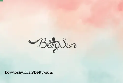 Betty Sun
