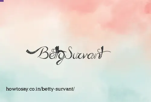Betty Survant