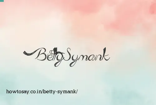 Betty Symank