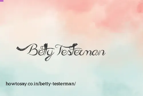 Betty Testerman