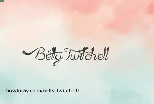 Betty Twitchell