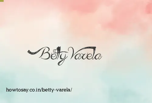 Betty Varela
