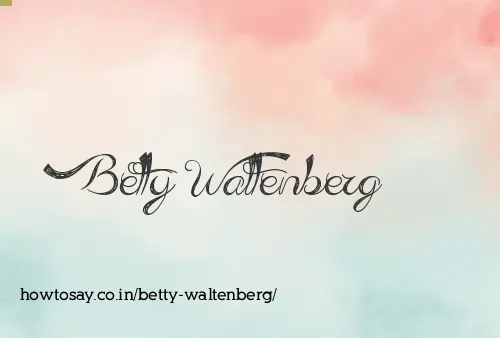 Betty Waltenberg