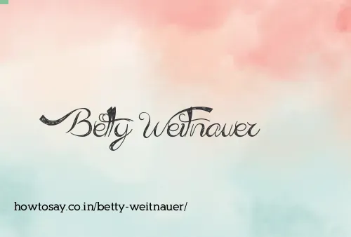 Betty Weitnauer