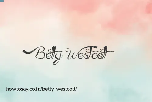 Betty Westcott