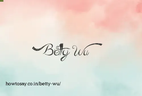 Betty Wu