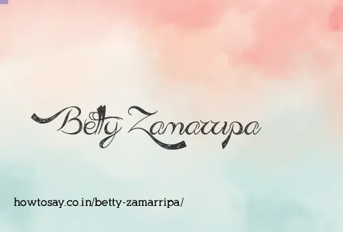 Betty Zamarripa