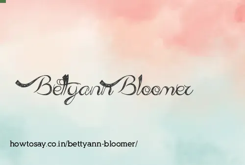 Bettyann Bloomer