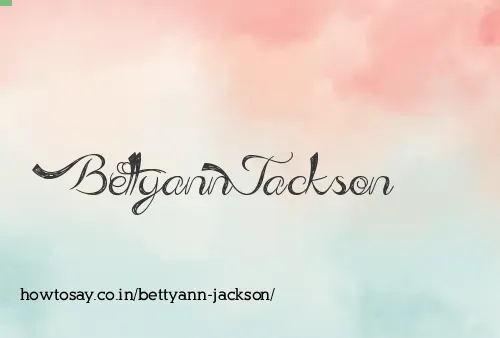 Bettyann Jackson