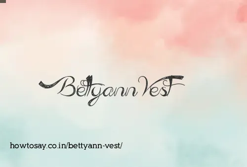 Bettyann Vest