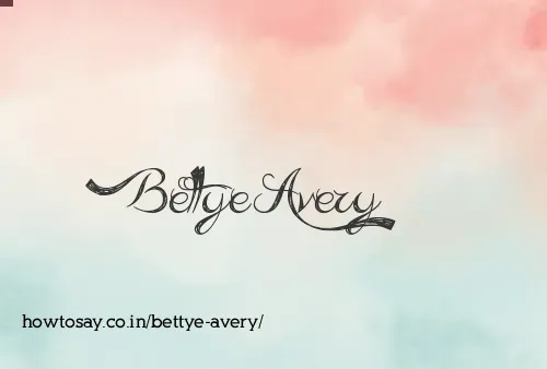 Bettye Avery