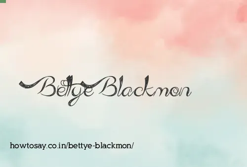 Bettye Blackmon