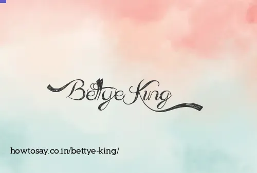 Bettye King