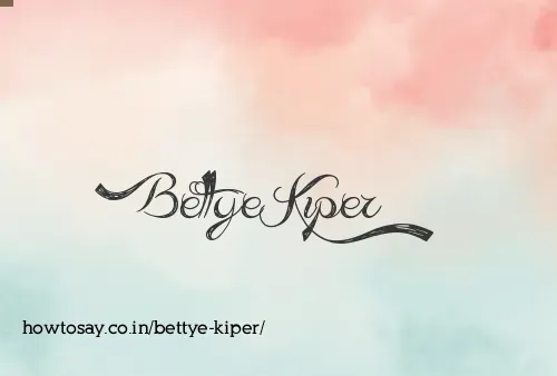 Bettye Kiper