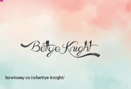 Bettye Knight