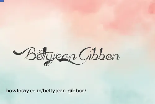 Bettyjean Gibbon