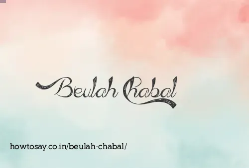 Beulah Chabal