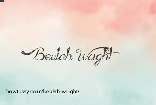 Beulah Wright