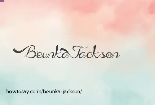 Beunka Jackson
