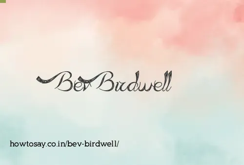 Bev Birdwell