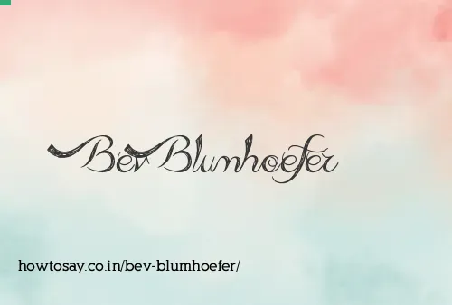 Bev Blumhoefer
