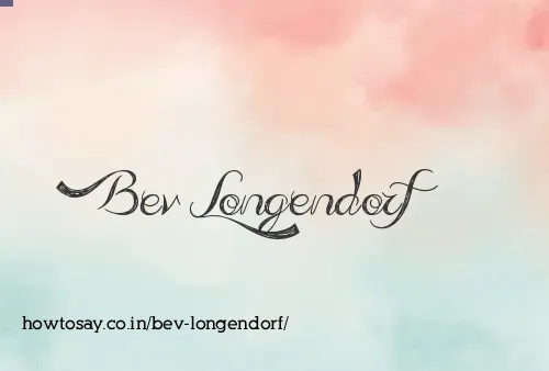 Bev Longendorf