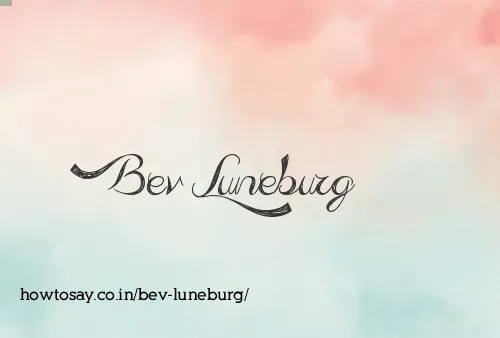 Bev Luneburg