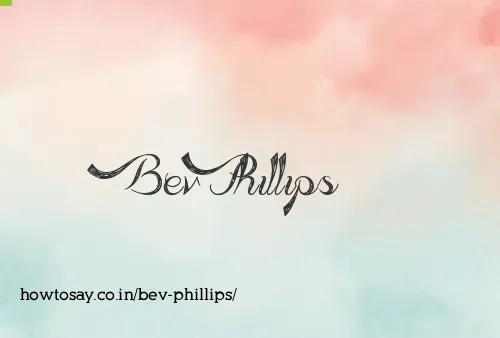 Bev Phillips